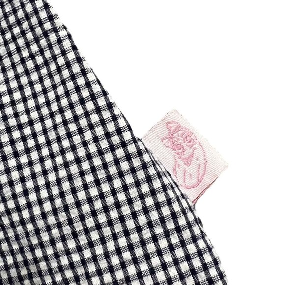 Posh Pickle 18m Navy Gingham Embroidered Cherry Dress - Picture 6 of 6